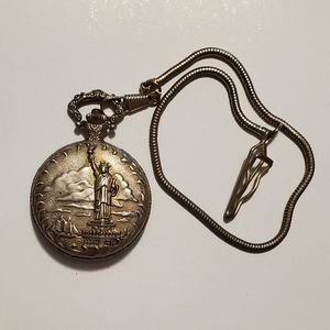 Limited Edition Commemorative Quarts Pocket Watch